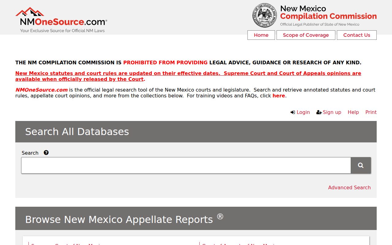 New Mexico law source for McKinley County sex offender registry records
